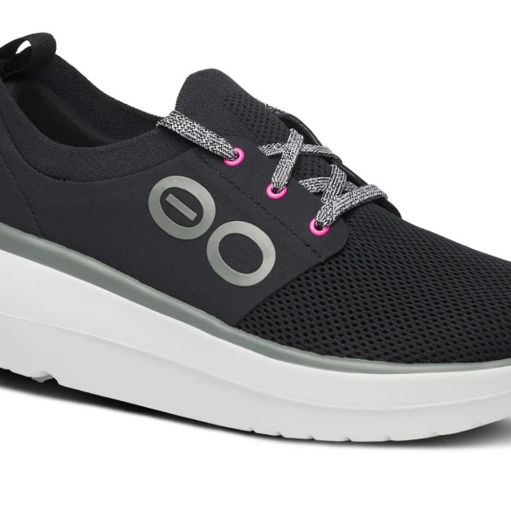 Women's Black and Gray Sneakers